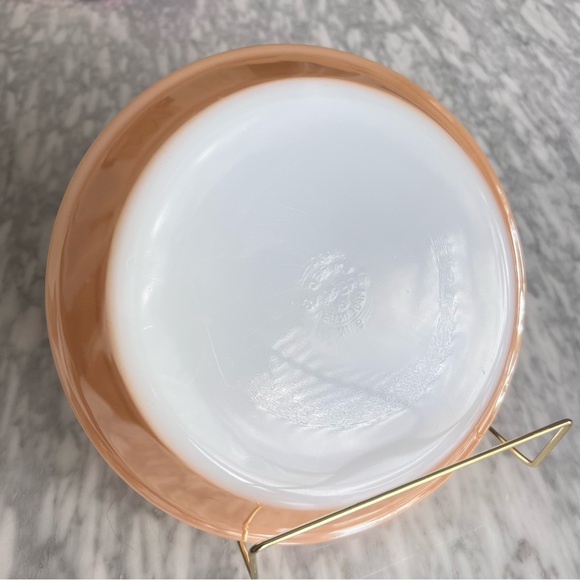 Other - FIRE KING Peach Luster Pie Plate - 9”